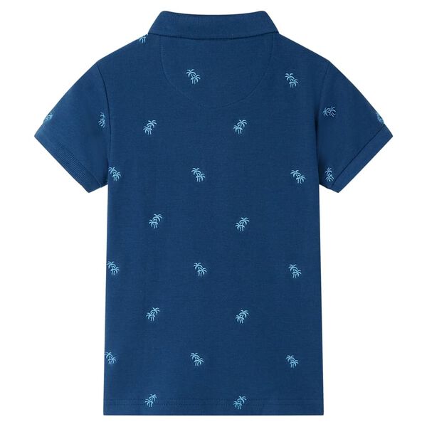 Kinderpoloshirt 104 donkerblauw