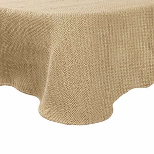 vidaXL Jute tafelkleed Naturel &Oslash; 300 cm 100% Tossa Jute