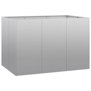 vidaXL Plantenbak 120x80x80 cm gegalvaniseerd staal