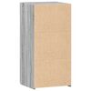 vidaXL Dressoir 45x42,5x93 cm bewerkt hout grijs sonoma eikenkleurig