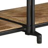 vidaXL Tv-meubel 200x42x40 cm massief ruw mangohout