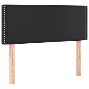 vidaXL Hoofdbord 80x5x78/88 cm kunstleer zwart