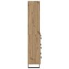 vidaXL Hoge kast met lade 2 pcs Artisan Eiken 69,5 x 34 x 180 cm