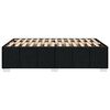 vidaXL Bedframe zonder matras 120x200 cm stof zwart