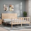 vidaXL Bedframe zonder matras massief grenenhout 160x200 cm