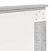 vidaXL Bedframe Grijs Sonoma 160 x 200 cm Massief grenenhout