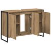 vidaXL Badkamer Kast Ambachtelijk eiken 90 x 30 x 60 cm Bewerkt hout