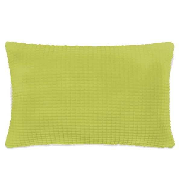 vidaXL Sierkussenset 40x60 cm velours groen 2-delig