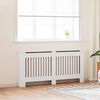 vidaXL Radiatorombouw wit MDF 172 cm