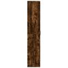 vidaXL Hoge kast 60x35x180 cm bewerkt hout gerookt eikenkleurig