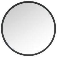 vidaXL Wandspiegel 30 cm zwart