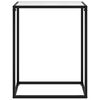 vidaXL Wandtafel 60x35x75 cm gehard glas wit