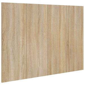 vidaXL Hoofdbord 120x1,5x80 cm bewerkt hout sonoma eikenkleurig
