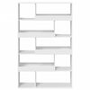 vidaXL Boekenkast 100x33x156,5 cm bewerkt hout wit