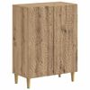 vidaXL Badkamer Opbergkast DELFT Artisanaal eiken 59,5 x 31 x 80 cm