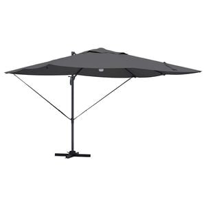 vidaXL Parasol Antraciet 351 x 250 x 253 cm Polyester en Aluminium