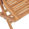 vidaXL Tuinstoelen inklapbaar 2 st 47x63x90 cm massief teakhout