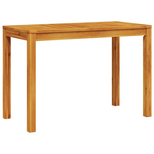 vidaXL Tuin eettafelset 3 pcs Bruin Massief Acaciahout