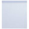 vidaXL Window Film Verstelbaar Frosted Wit 23.6 x 787.4 in PVC