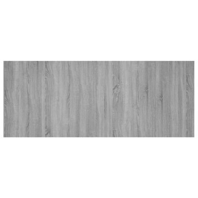 vidaXL Hoofdbord 200x1,5x80 cm bewerkt hout grijs sonoma eikenkleurig