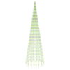 vidaXL Vlaggenmast kerstboom 1134 LED's meerkleurig 800 cm