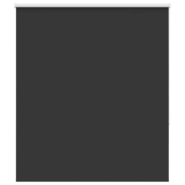 vidaXL Rolgordijn verduisterend 120x175 cm stofbreedte 116,6 cm zwart