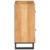 vidaXL Dressoir met opslag Bruin 60 x 33 x 75 cm Massief Mango Hout
