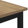vidaXL Salontafel Ambachtelijk eiken 60 x 30 x 36 cm Bewerkt hout