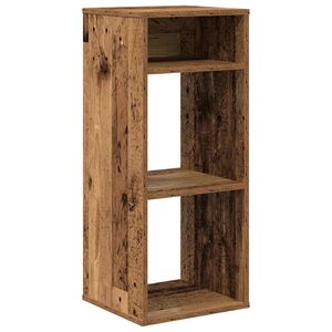 vidaXL Boekenkast 34x31x80 cm bewerkt hout oud houtkleurig