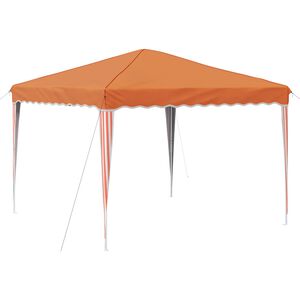 vidaXL Pop-up partytent 288 x 288 x 245 cm Oranje Oxford Stof