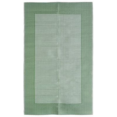 vidaXL Buitenkleed 120x180 cm polypropeen groen