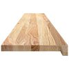 vidaXL Vensterbanken 2 st onbehandeld 160x25x2 cm massief eikenhout