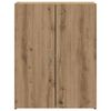 vidaXL Kantoorkast met plank Oudhout 70 x 32 x 77.5 cm Bewerkt hout