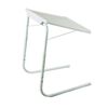 MESA LING Verstelbare tv-klaptafel Tavolino wit