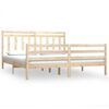 vidaXL Bedframe massief hout 180x200 cm
