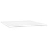 vidaXL Boxspring met matras en LED kunstleer bruin 180x200 cm