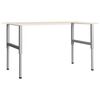 vidaXL Werkbankframes verstelbaar 2 st 85x(69-95,5) cm metaal grijs