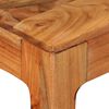 vidaXL Eettafel 118x60x76 cm massief hout