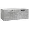 vidaXL Wandbeugel TV-kast Betongrijs 78,5 x 41 x 30 cm Bewerkt hout