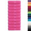 vidaXL Premium washandjes SOLUND 10 stuks roze 30x30 cm 600 g/m²