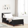 vidaXL Boxspringbed met matras Zwart 200 x 80 cm Fluweel