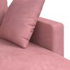 vidaXL Bank Roze Totale afmetingen: 178 x 134 x 80 cm (B x D x H)