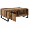 vidaXL Salontafel Oud Hout 90 x 60 x 35 cm Bewerkt hout