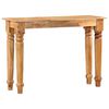 vidaXL Consoletafel 110x35x77 cm Massief mangohout