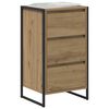 vidaXL Dressoir Ambachtelijk eiken 42 x 36 x 75.5 cm Bewerkt hout