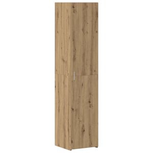 vidaXL Hoge kast Artisan Eiken 40 x 42,5 x 185 cm