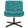 vidaXL Draaibare Relaxstoel Turquoise 63 x 75 x 76 cm Fluweel