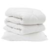 vidaXL Dekbedset met kussen 2 st Wit Microvezel