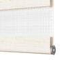 vidaXL Zebra rolgordijn 100x150 cm stofbreedte 95,9 cm marmerbeige