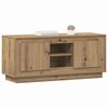 vidaXL TV-kast Artisan Eiken 102 x 35 x 45 cm Bewerkt hout